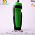 Garrafa de água plástica personalizada do esporte do PE do logotipo (HDP-0764)